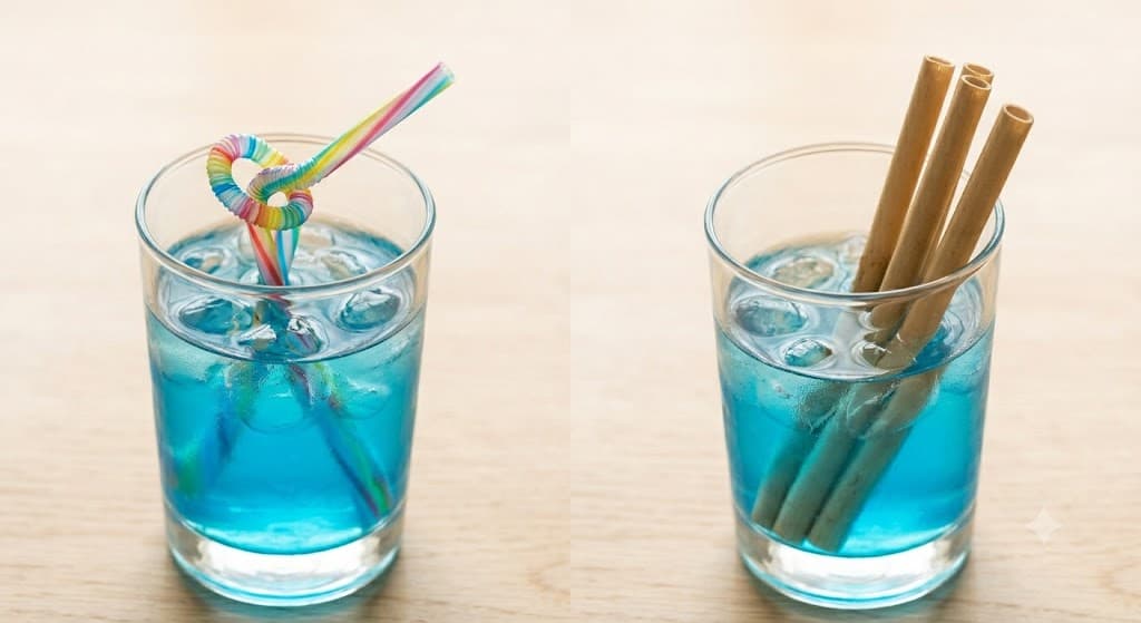 Plastic Straws vs. Reed Straws: A Simple Swap