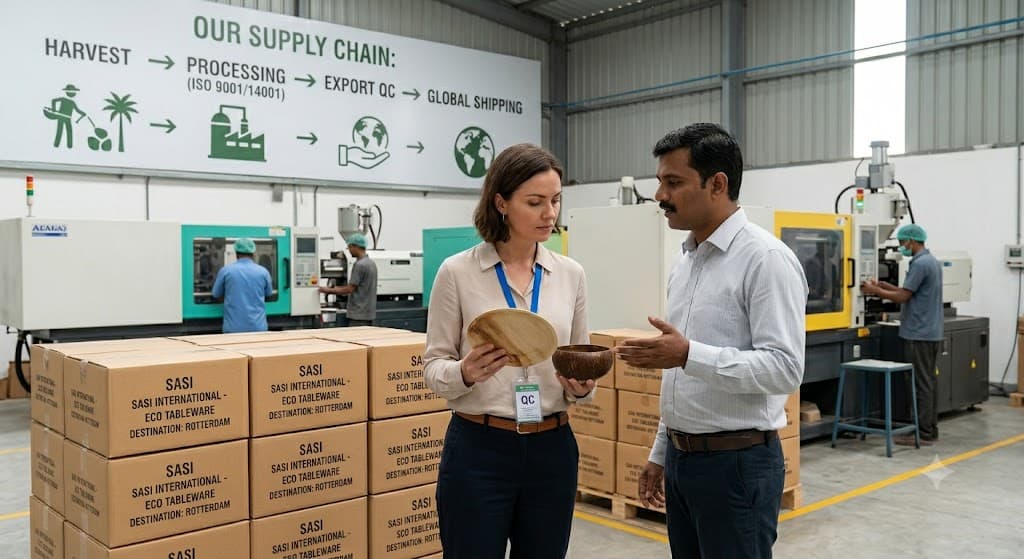 How to Source Palm Leaf Tableware from India: A Wholesale Buyer's Guide
